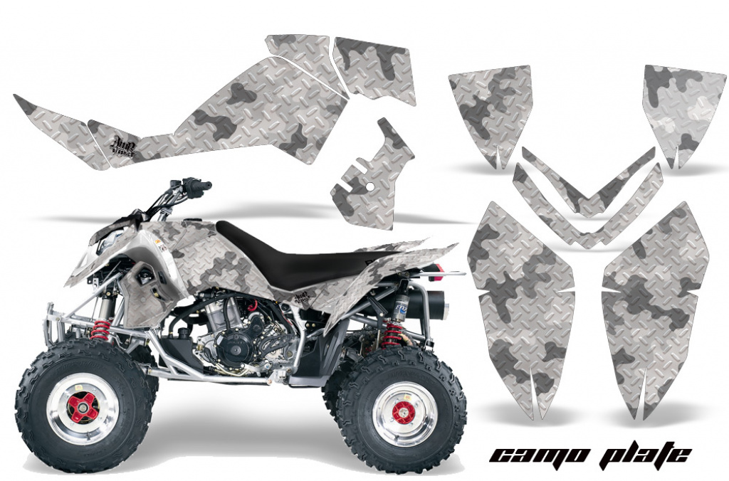 Camoplate White for Polaris Outlaw 450/500/525 2006-2008