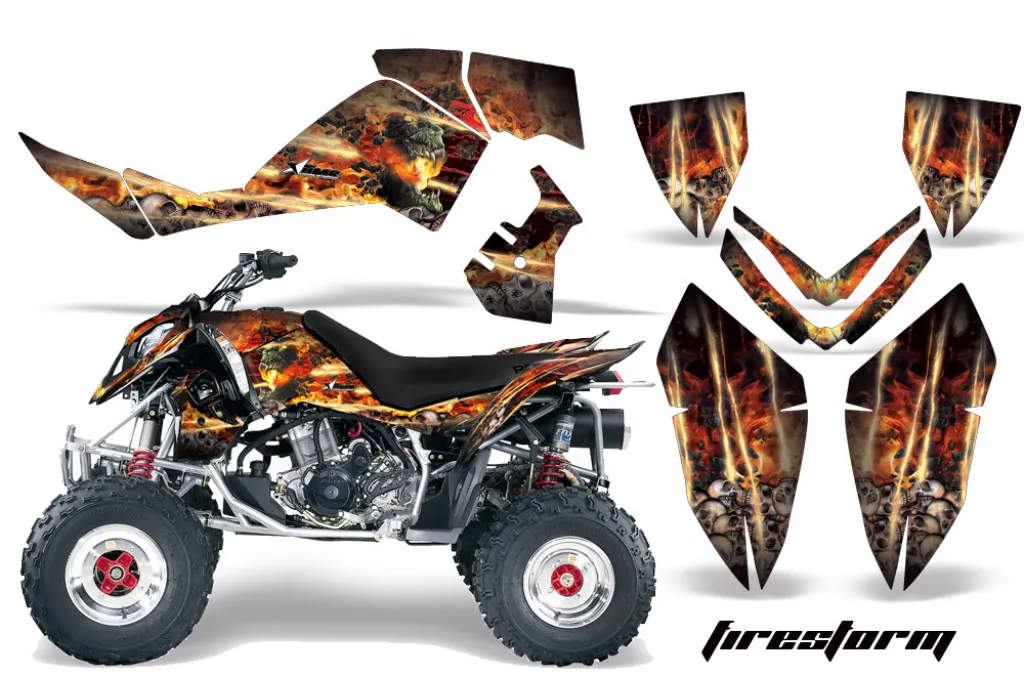 Firestorm Schwarz für Polaris Outlaw 450/500/525 2006-2008