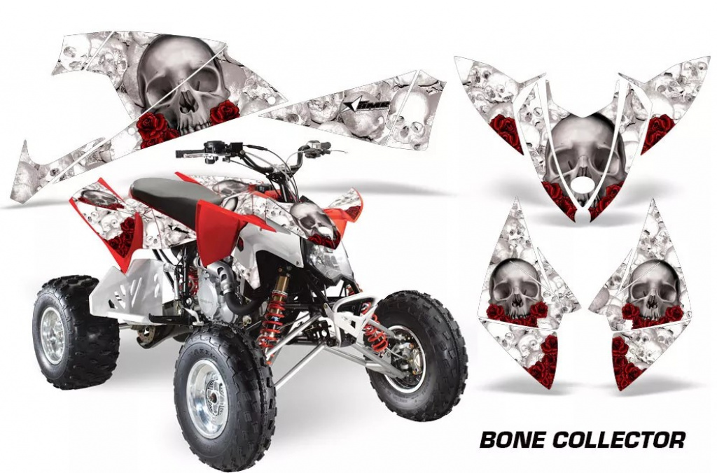 Bone Collector White for Polaris Outlaw 450/500/525 2009-2012