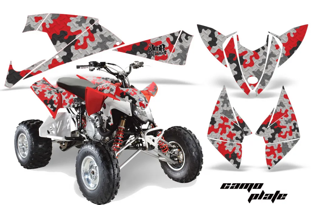 Camoplate Rot für Polaris Outlaw 450/500/525 2009-2012