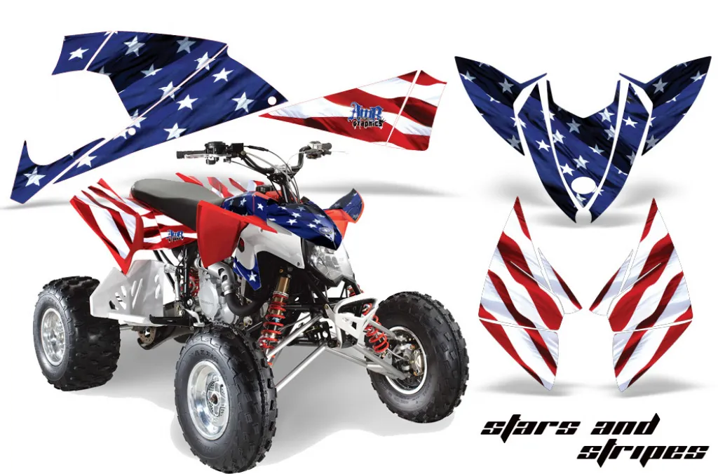 Stars and Stripes für Polaris Outlaw 450/500/525 2009-2012