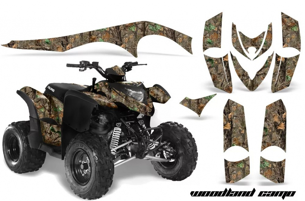 Woodland Camo für Polaris Phoenix 200 2005-2016
