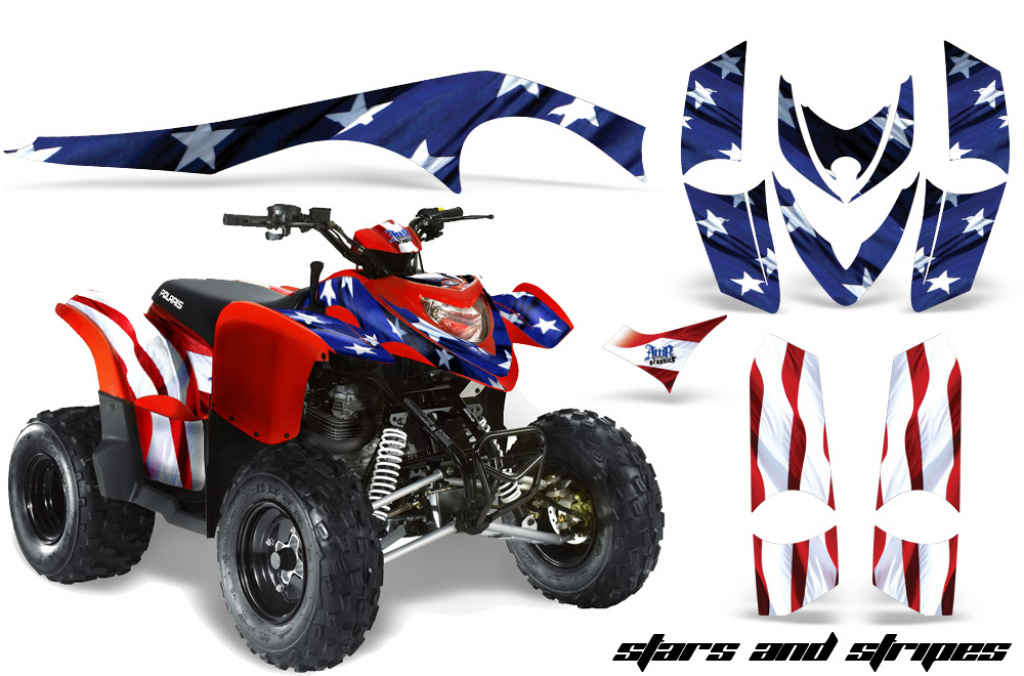 Stars and Stripes für Polaris Phoenix 200 2005-2016