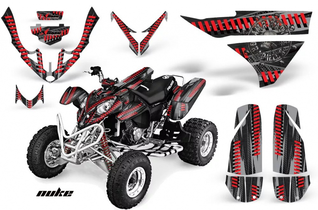 Nuke Orange für Polaris Predator 500