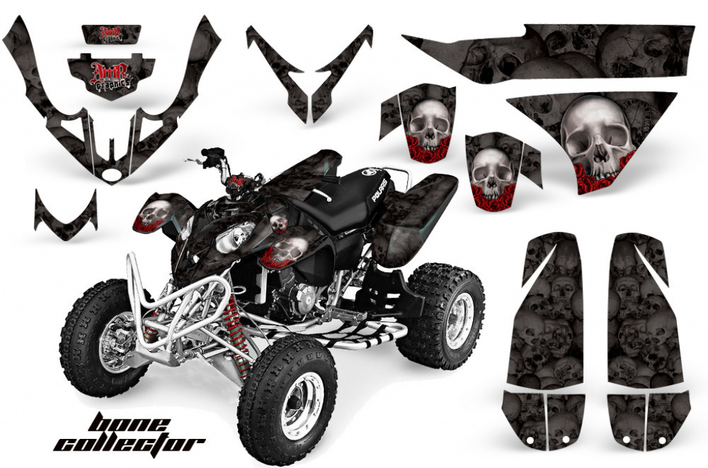 Bone Collector Schwarz für Polaris Predator 500