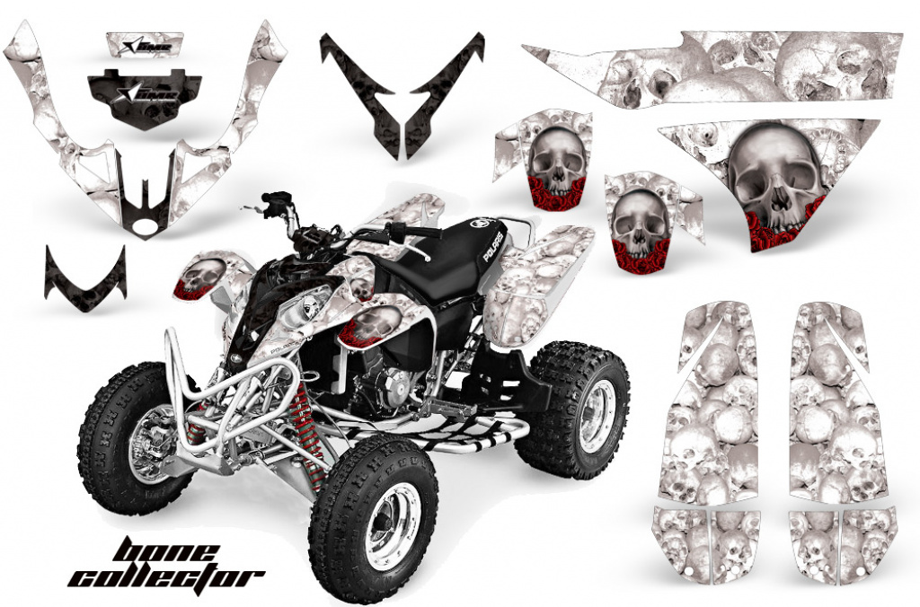 Bone Collector Weiß für Polaris Predator 500