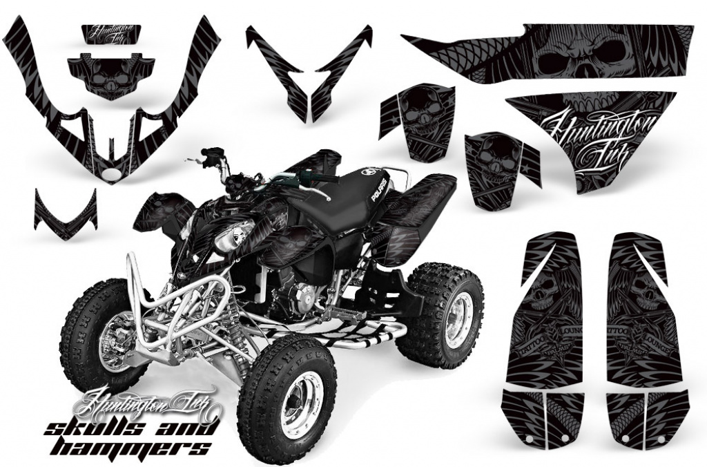 Skulls N Hammers Silber für Polaris Predator 500