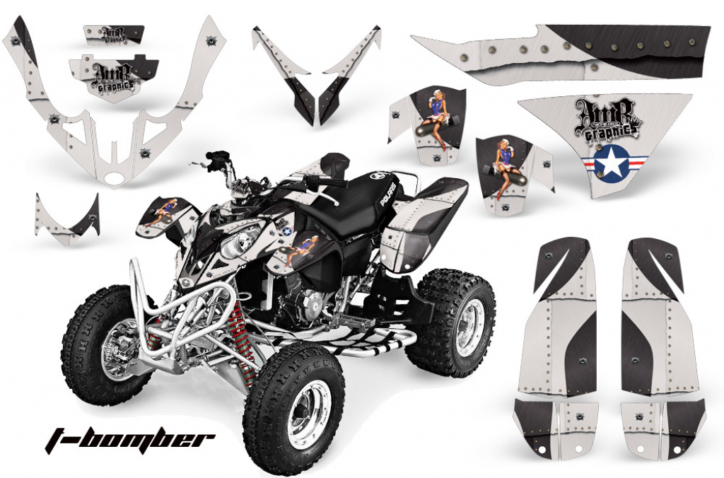 T-Bomber Schwarz für Polaris Predator 500