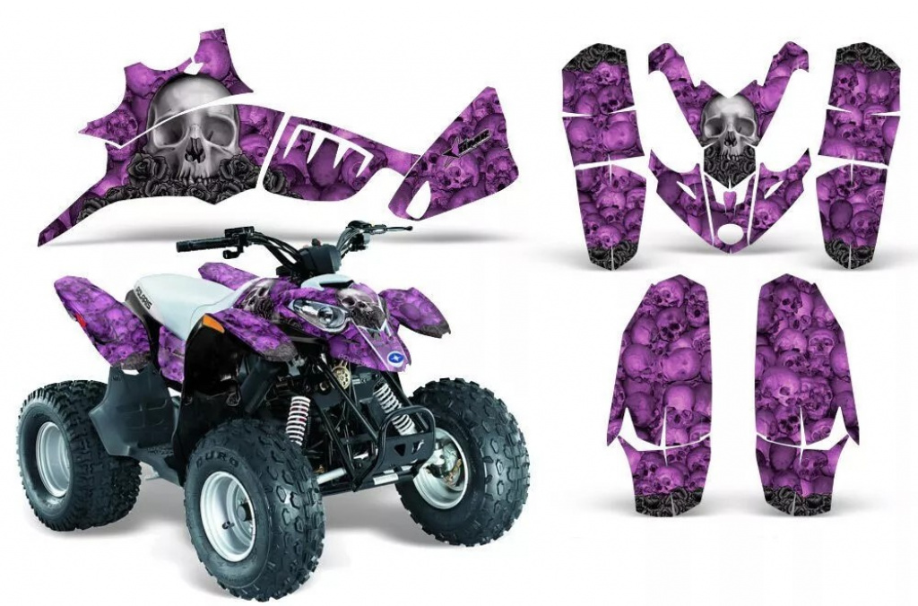 Bone Collector Lila für Polaris Predator 90