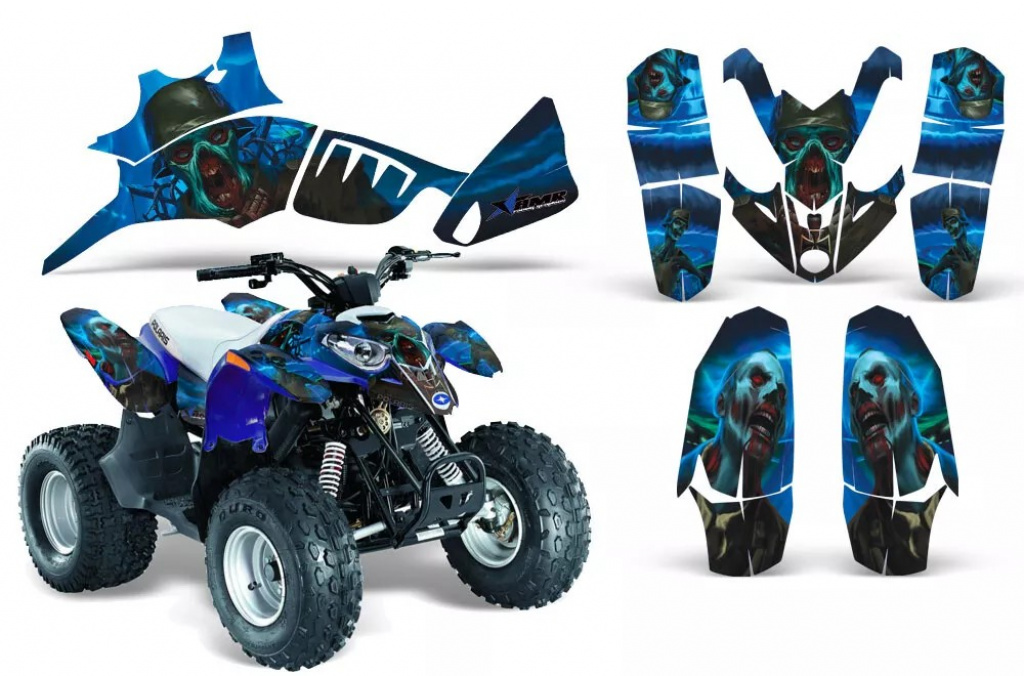 Zombie-Trooper Blau für Polaris Predator 90