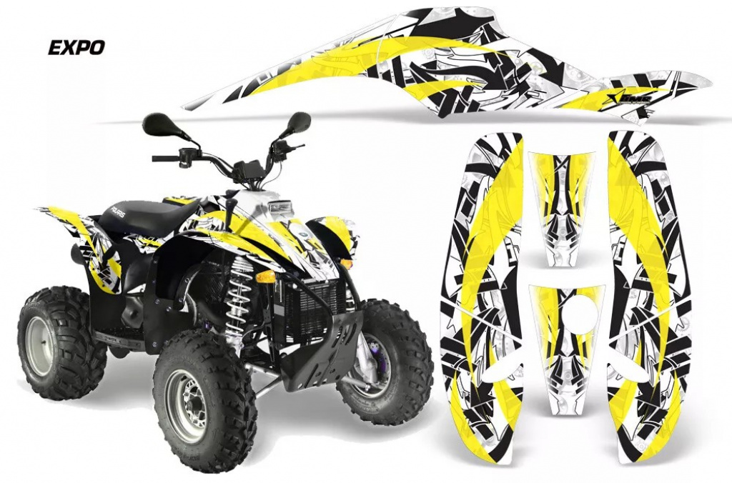 Expo Gelb für Polaris Scrambler 1985-2009