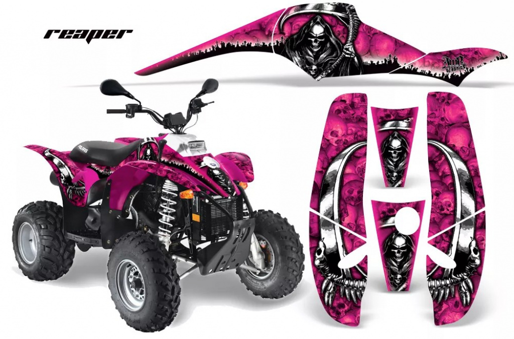 Reaper Pink für Polaris Scrambler 1985-2009