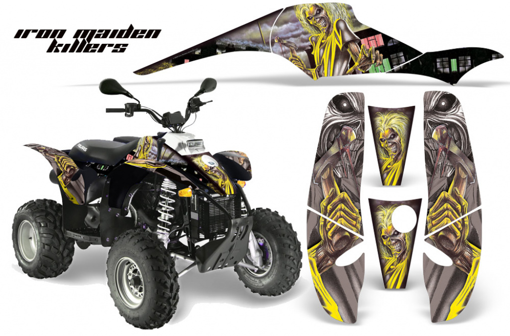 Iron Maiden - Killers für Polaris Scrambler 1985-2009
