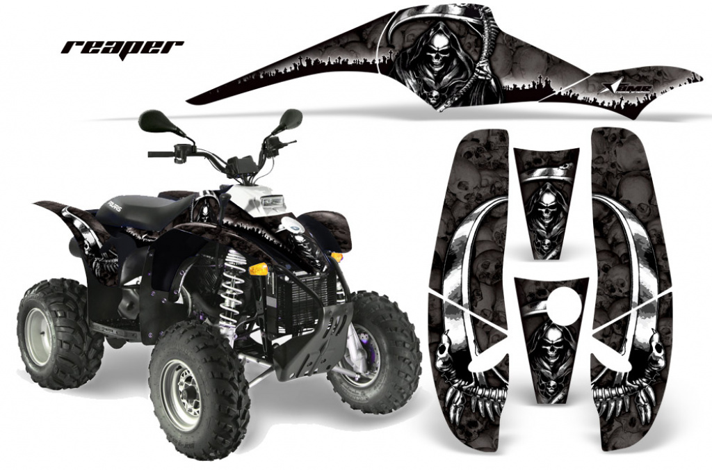 Reaper Schwarz für Polaris Scrambler 1985-2009