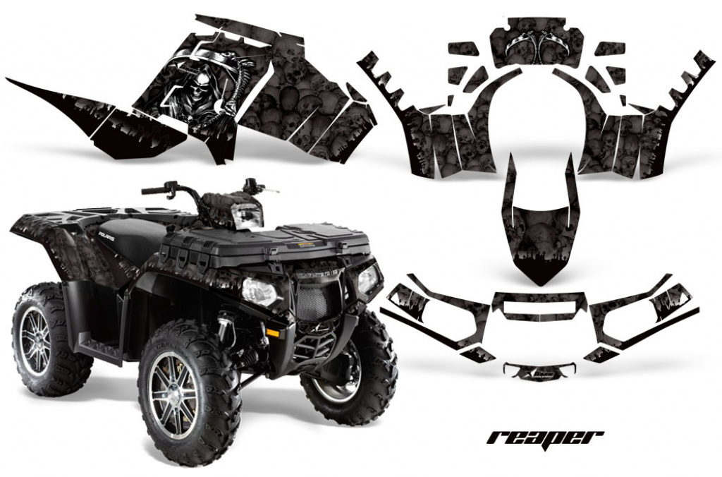 Reaper Schwarz für Polaris Sportsman 550 2009-2015