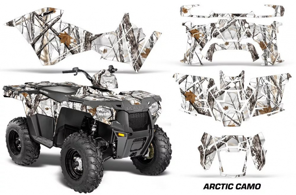 Arctic Camo for Polaris Sportsman 325ETX/450/570 14-17