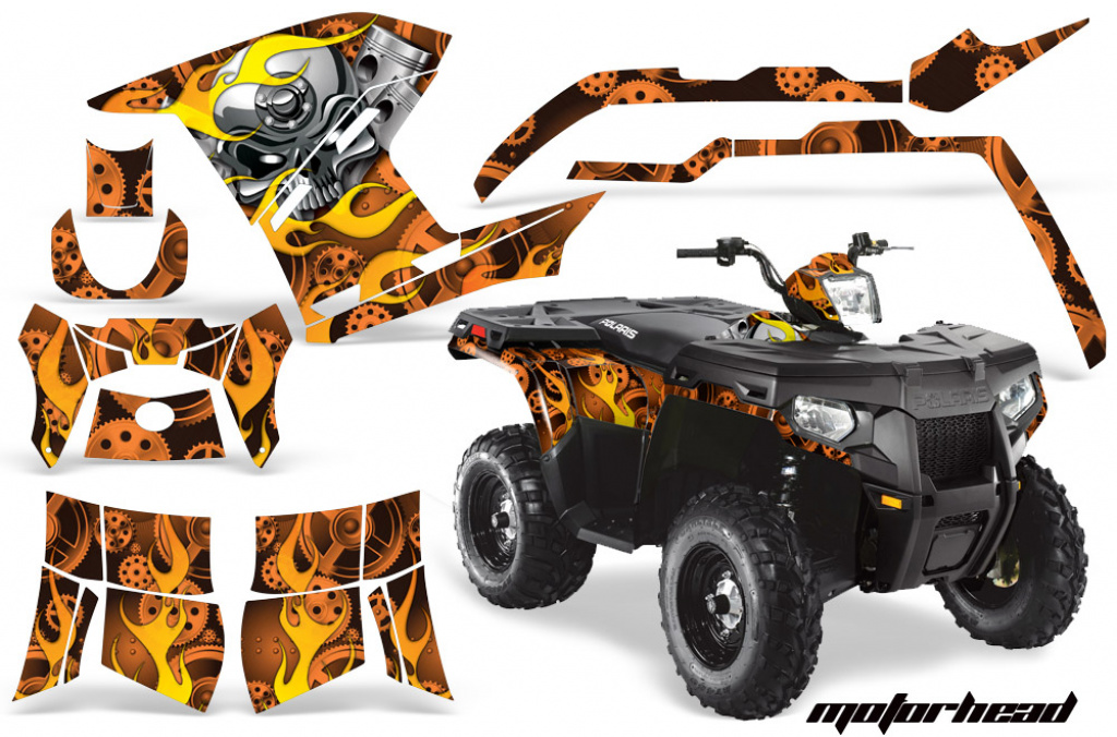 Motorhead Orange for Polaris Sportsman 800/500/400 11-15
