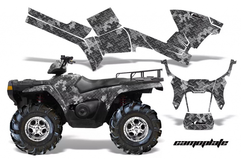Camoplate Black for Polaris Sportsman 800/700/500 05-10