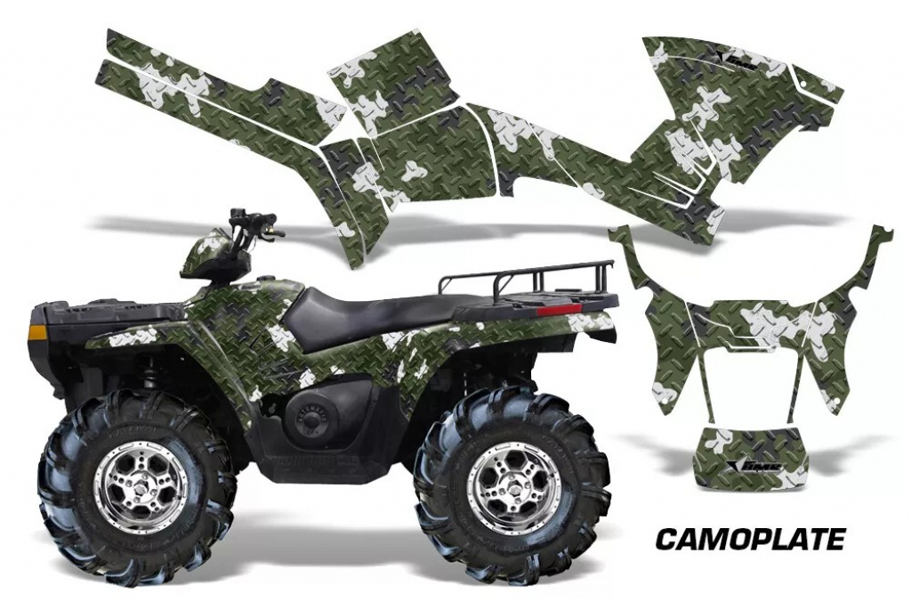 Camoplate Green for Polaris Sportsman 800/700/500 05-10