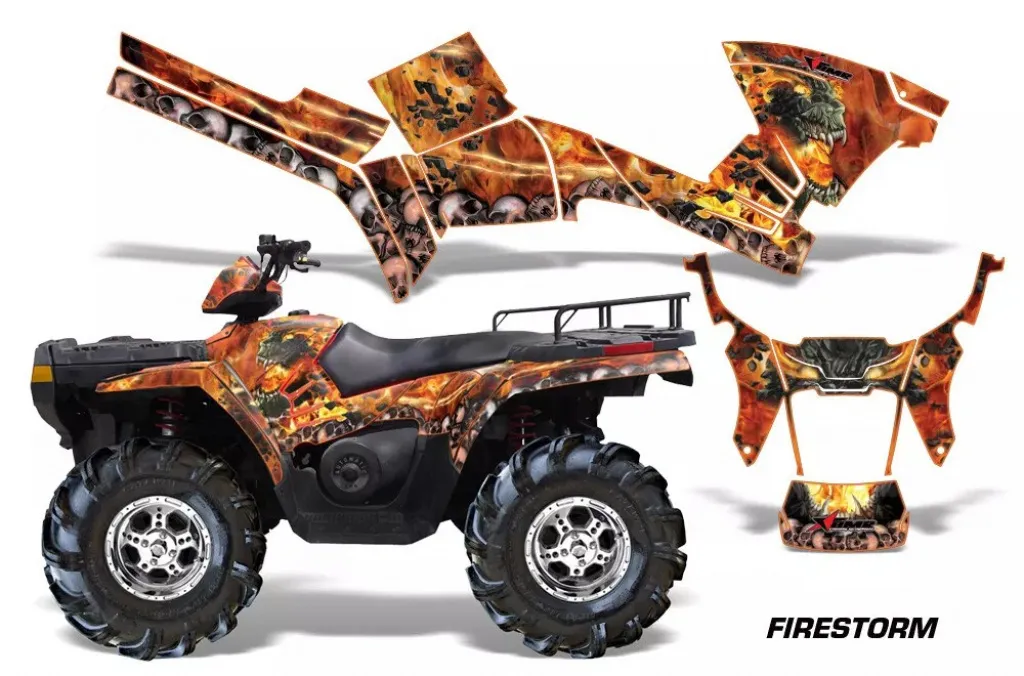Firestorm Orange for Polaris Sportsman 800/700/500 05-10