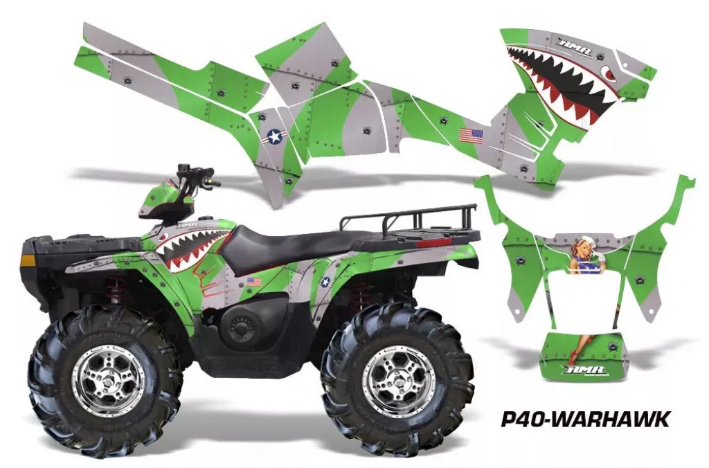 P40-Warhawk Green for Polaris Sportsman 800/700/500 05-10