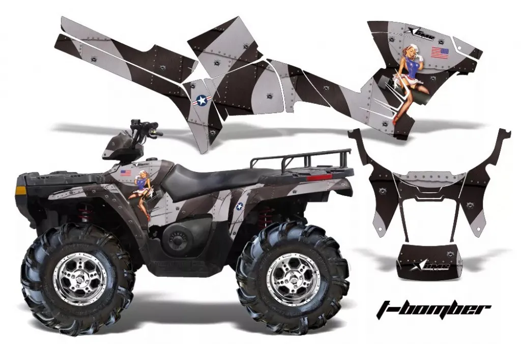 T-Bomber Black for Polaris Sportsman 800/700/500 05-10
