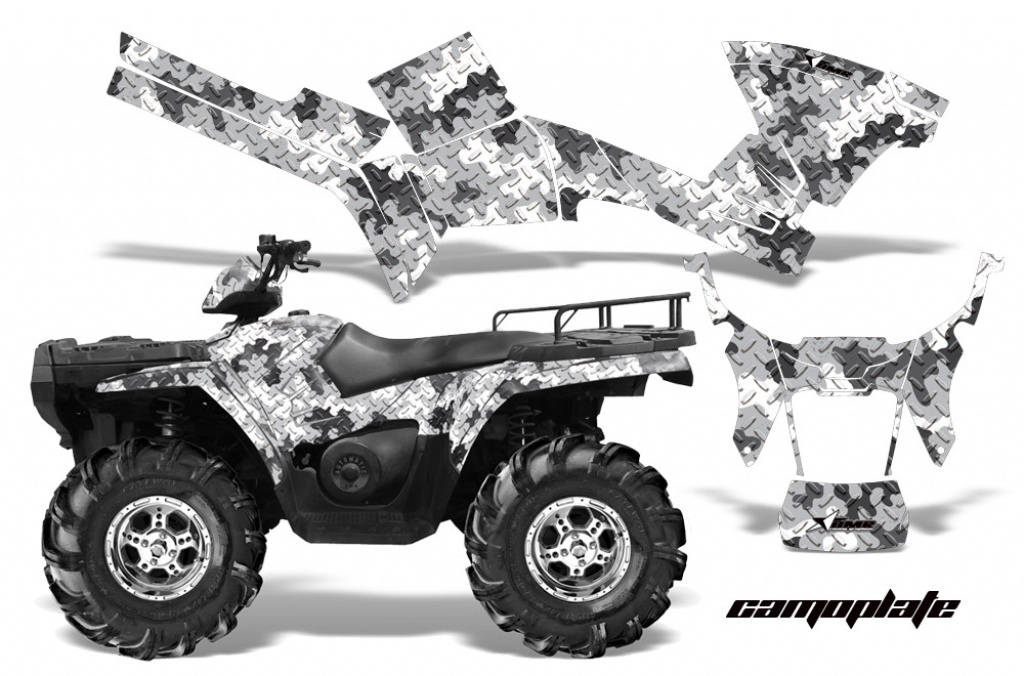 Camoplate White for Polaris Sportsman 800/700/500 05-10