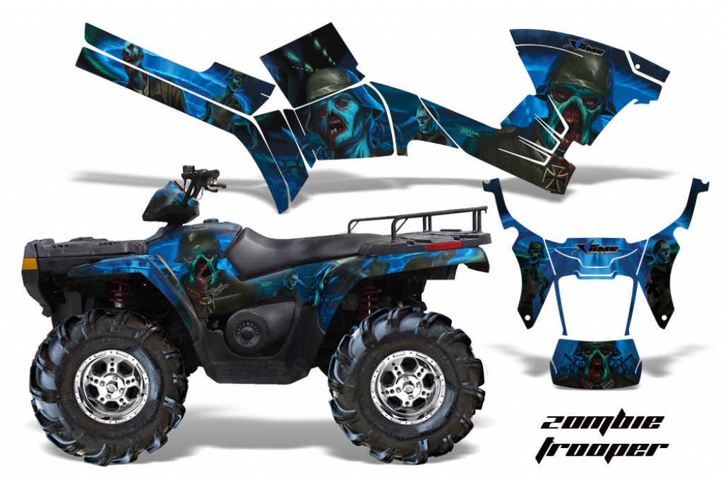 Zombie Trooper Blue for Polaris Sportsman 800/700/500 05-10