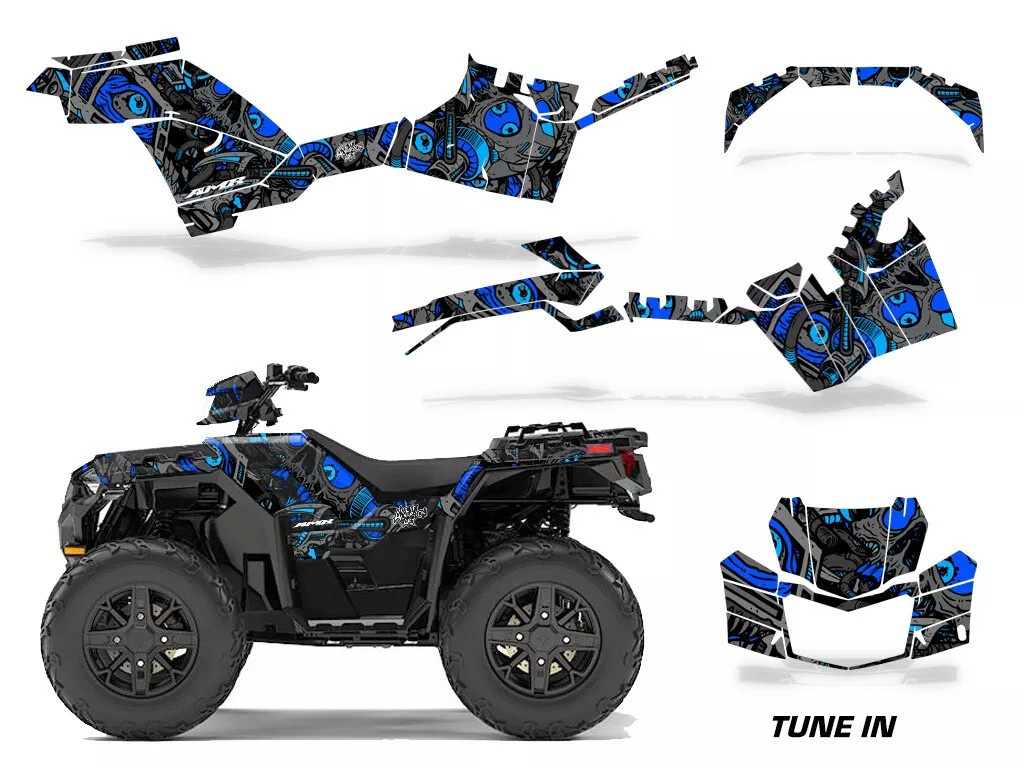 Tune In Blau für Polaris Sportsman 850/1000 17-20