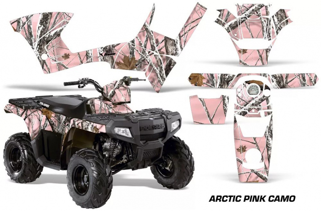 Arctic Pink Camo für Polaris Sportsman 90/110