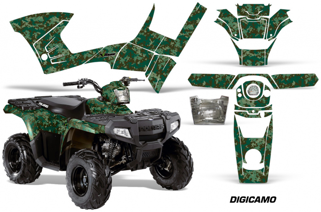 Digicamo Grün für Polaris Sportsman 90/110