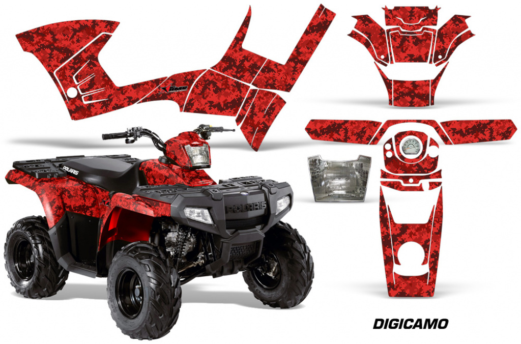 Digicamo Rot für Polaris Sportsman 90/110