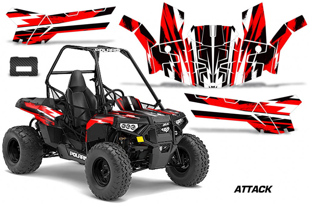 Attack Red for Polaris Sportsman ACE 150 16-18
