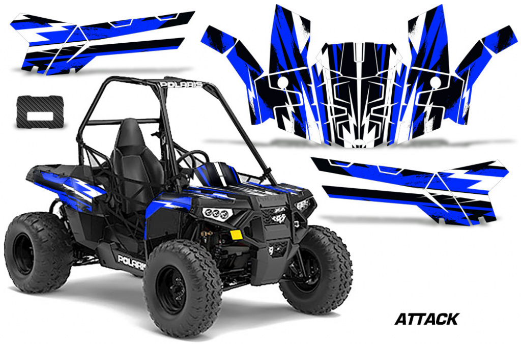 Attack Blue for Polaris Sportsman ACE 150 16-18