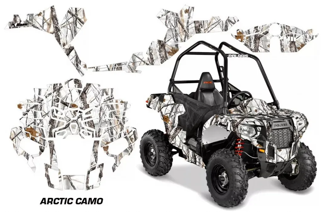 Arctic Camo für Polaris Sportsman ACE 325/570 14-16