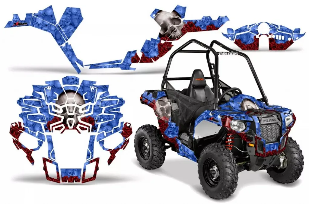 Bone Collector Blue for Polaris Sportsman ACE 325/570 14-16