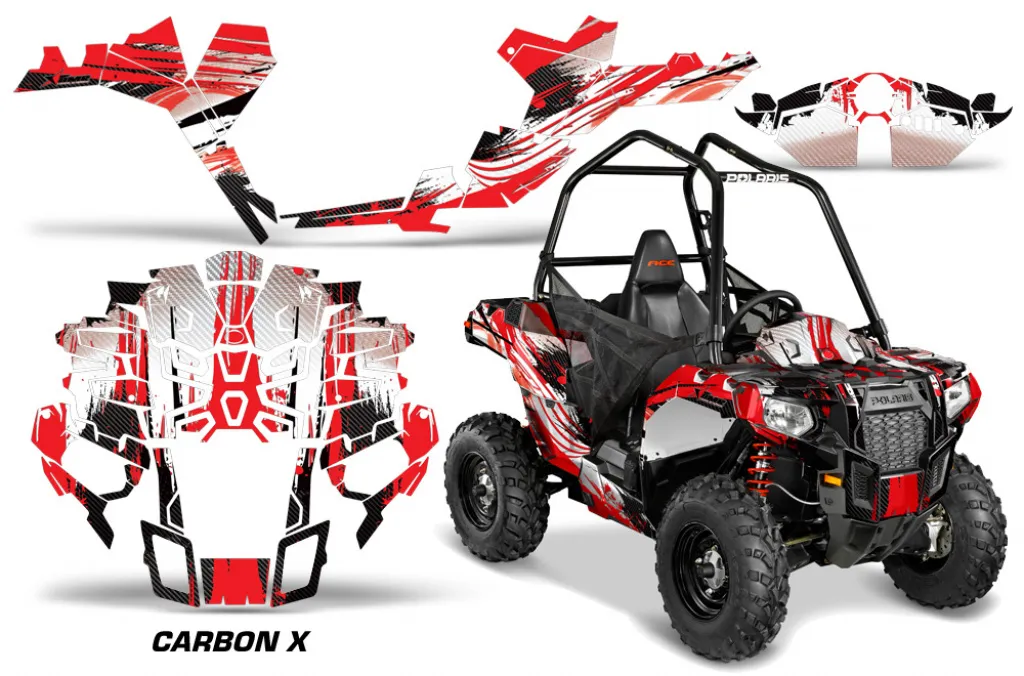 Carbon-X Red for Polaris Sportsman ACE 325/570 14-16