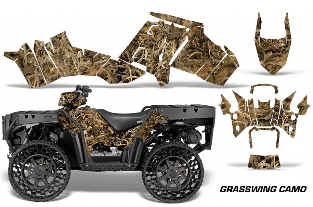 Grasswing Camo für Polaris Sportsman WV850 12-15