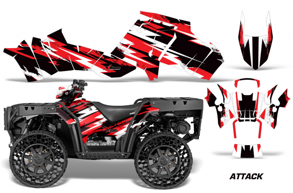 Attack Rot für Polaris Sportsman WV850 12-15