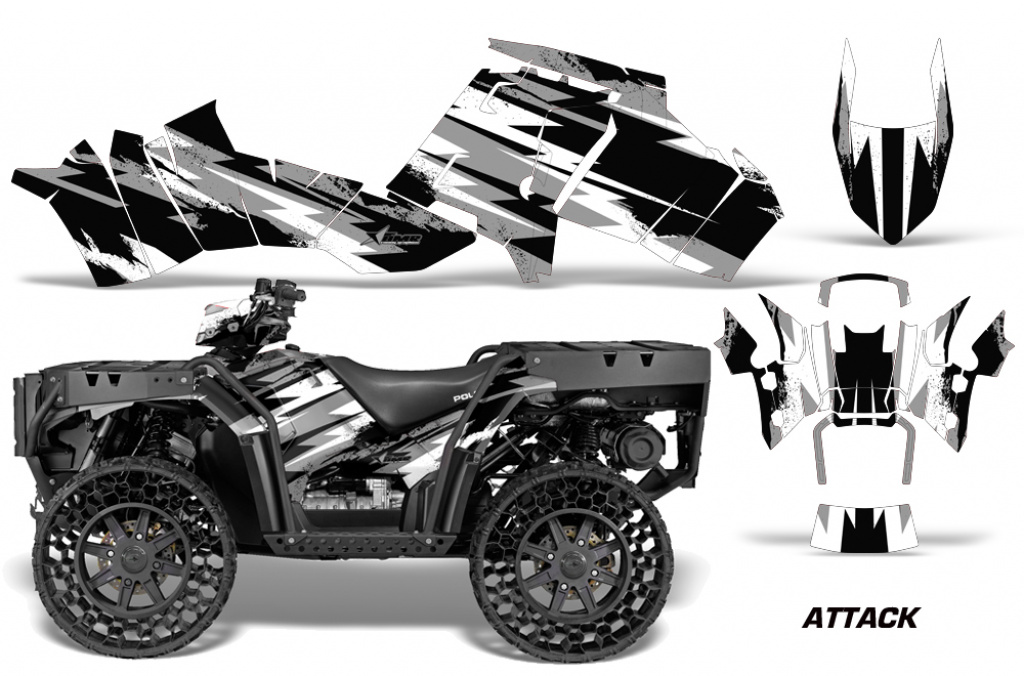 Attack Silber für Polaris Sportsman WV850 12-15