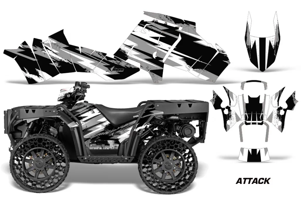 Attack Silber für Polaris Sportsman WV850 12-15