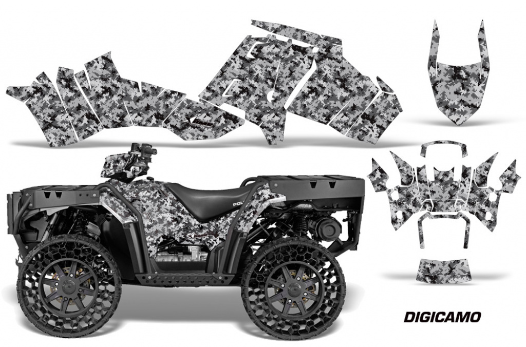 Digicamo Silber für Polaris Sportsman WV850 12-15