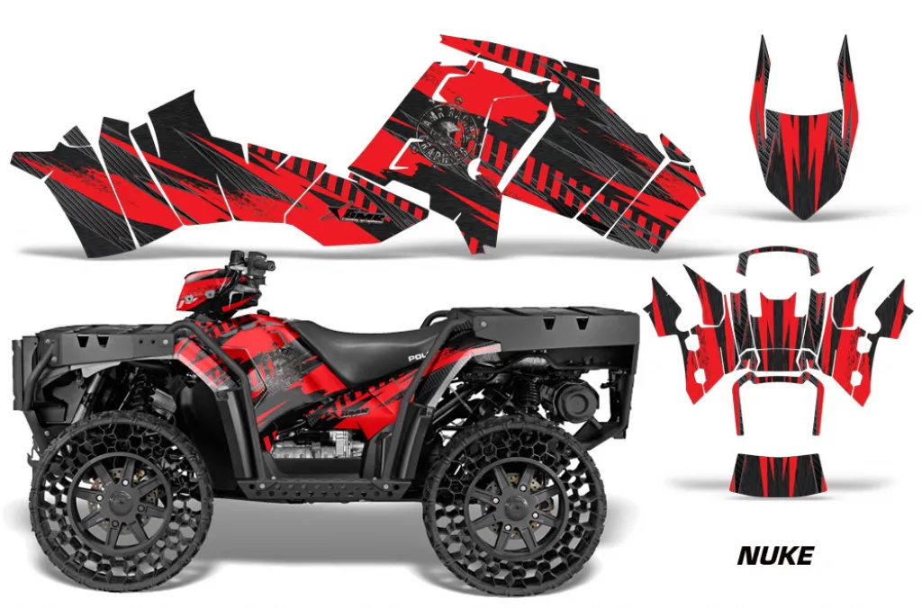 Nuke Rot für Polaris Sportsman WV850 12-15