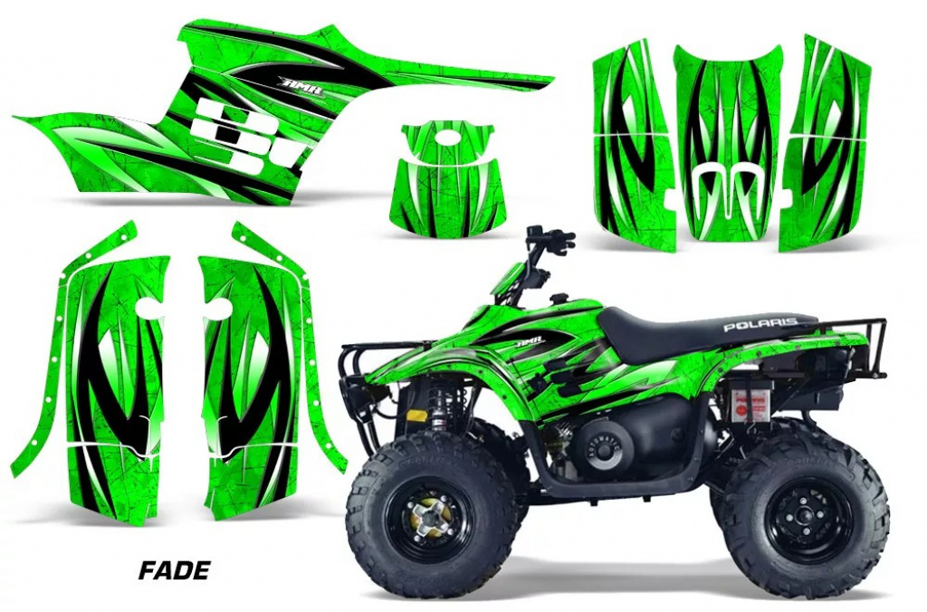 Fade Grün für Polaris Trailboss 330 04-09