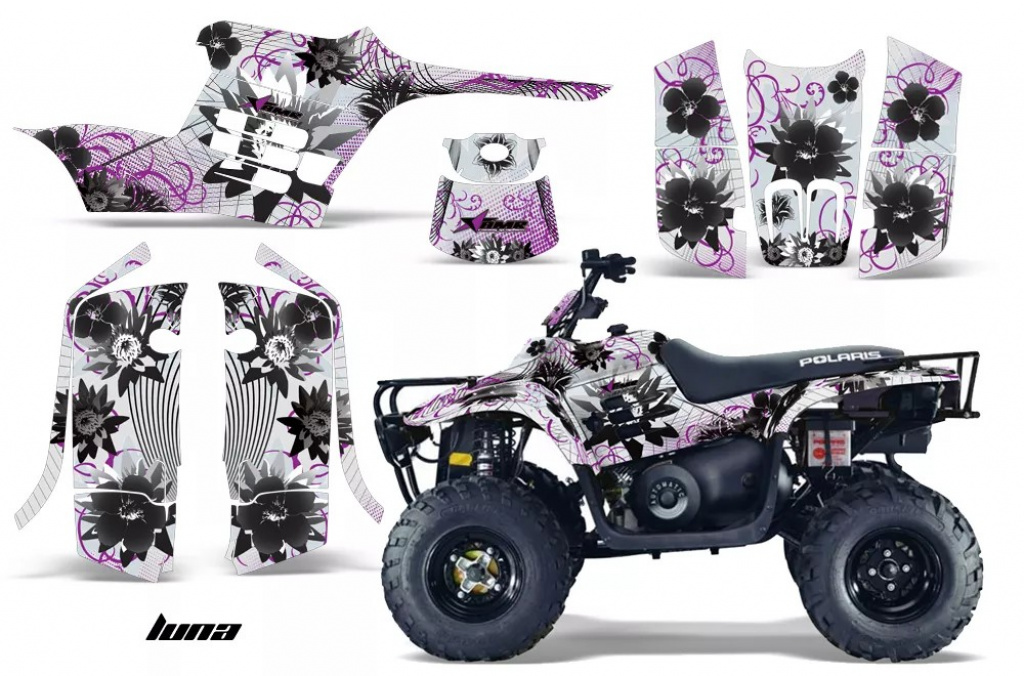 Luna Pink für Polaris Trailboss 330 04-09