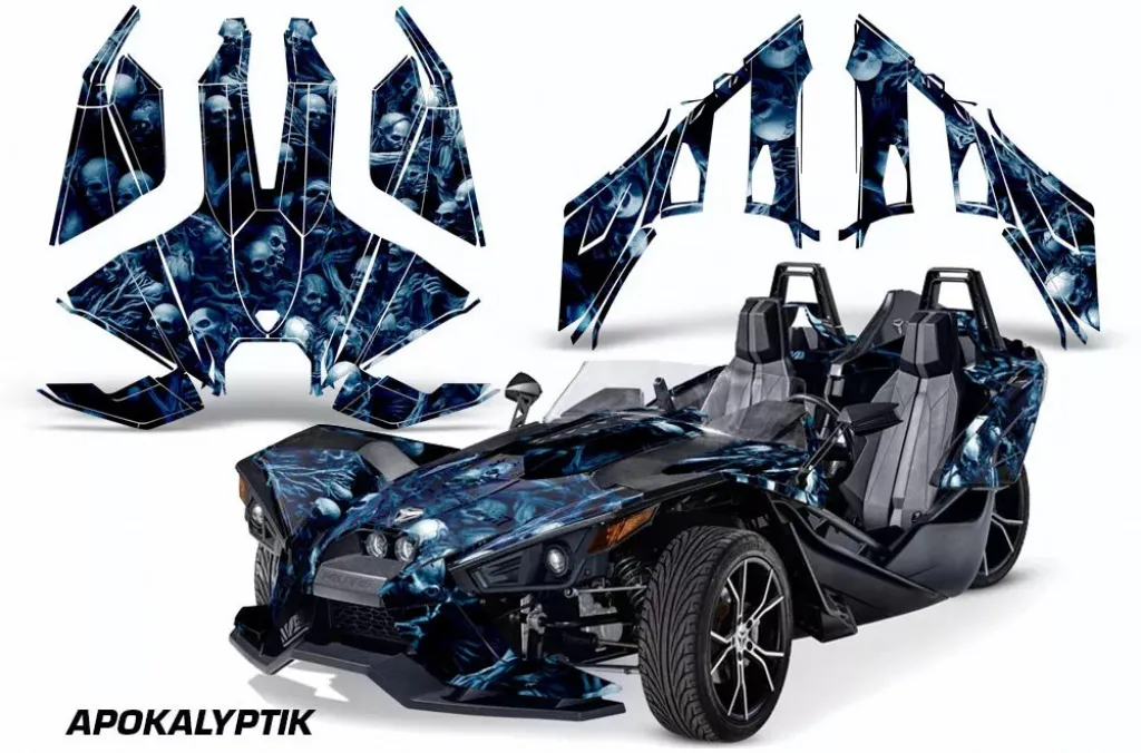 Apokalyptik Blau für Polaris Slingshot SL15-23