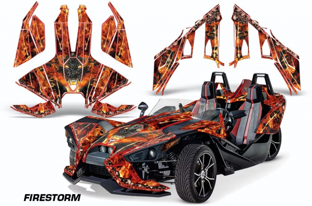 Firestorm Rot für Polaris Slingshot SL15-23