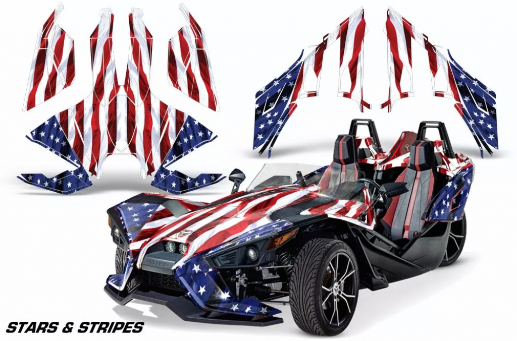 Stars and Stripes für Polaris Slingshot SL15-23