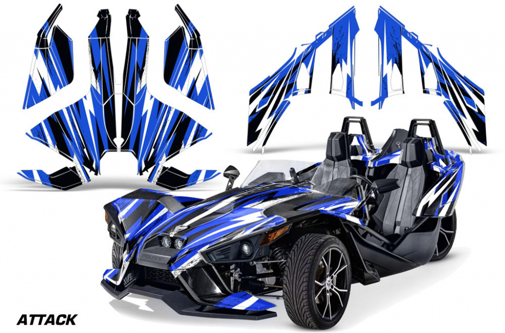 Attack Blau für Polaris Slingshot SL15-23