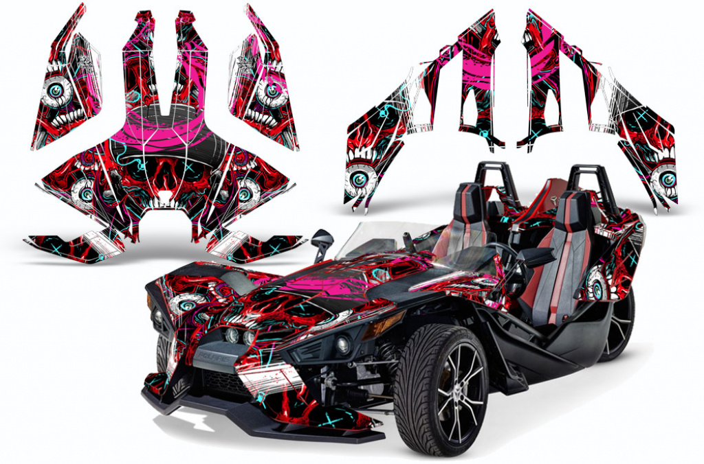 Frenzy Rot für Polaris Slingshot SL15-23